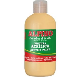 Alpino Akrilik Boya Şişe 250 ML Ten Rengi DV-00212